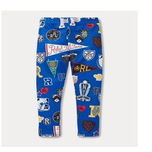 Stretch jersey graphic legging NWT